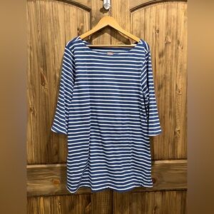 Free People Charlie Striped Mini Dress NEW NWOT size L